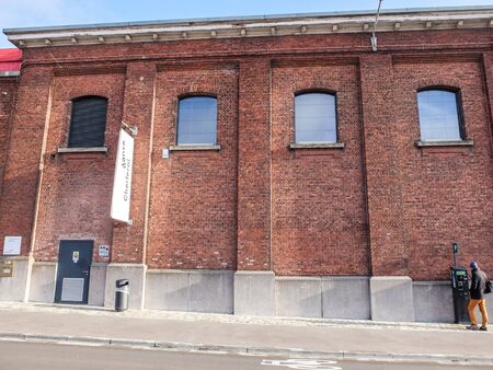 Charleroi, Belgium - December 28 2019: Charleroi Dance building