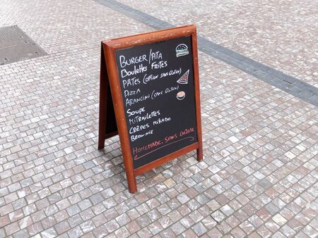 Charleroi, Belgium - December 28 2019: Veni Vidi Vegan, small organic and vegan restaurant in Charleroiのeditorial素材