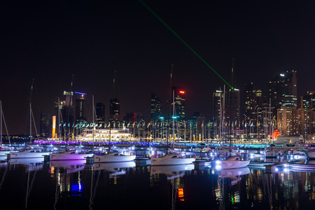 Qingdao wharfのeditorial素材