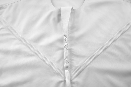 An abstract detail of a Tarboosh which is an Arabic style  tassel like  tie that is usually worn...