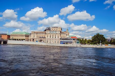 Stockholm, Sweden - August 5 2012: Stockholm city landscapeのeditorial素材