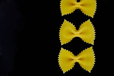 exortic shape or ordinary pastaの写真素材
