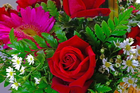 a bouquet of beautiful flowersの写真素材
