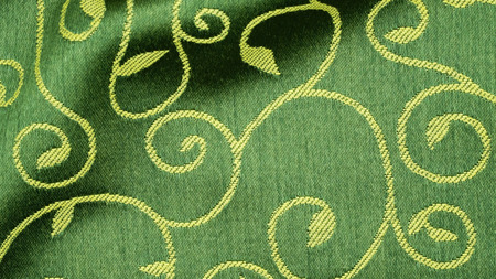 ripple luxurious fabric with nature patternの写真素材