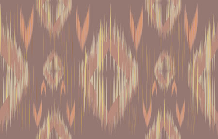 fabric ikat seamless pattern geometric ethnic traditional embroidery style.Design for...