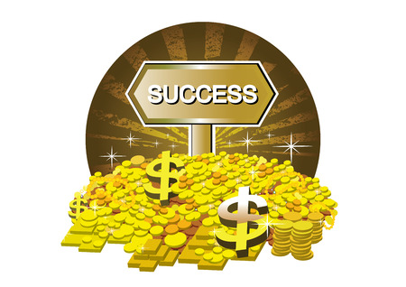Success for businessのイラスト素材