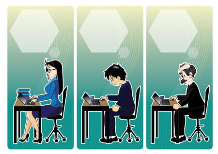 business peopleのイラスト素材