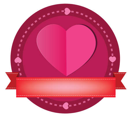 Love bannerのイラスト素材