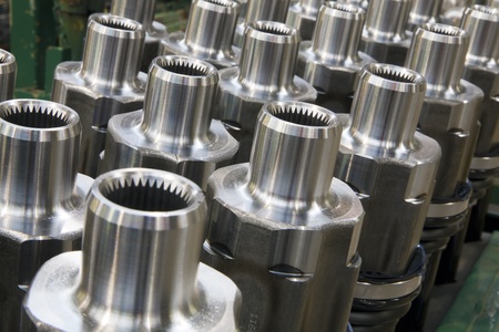 Drive shafts in its factoryのeditorial素材