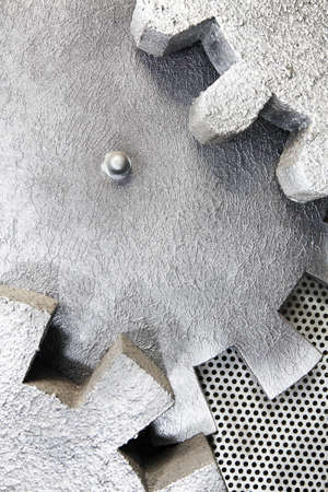 Three Machine Gears - different size and shapeの写真素材
