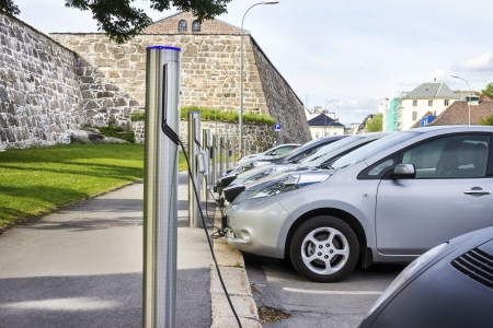 Free Recharging Stationの写真素材