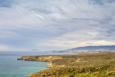 Amazingly beautifull coast in Mazarron, Spain, Europeの写真素材