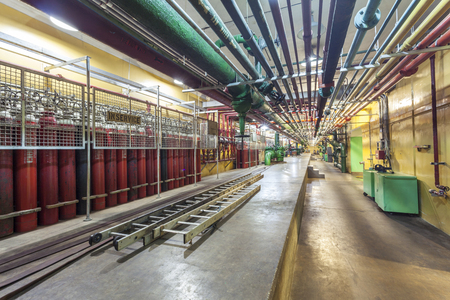 Hydroelectric Power Station Interiorのeditorial素材