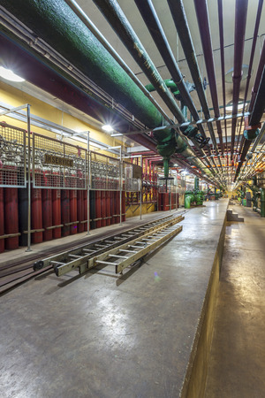 Hydroelectric Power Station Interiorのeditorial素材