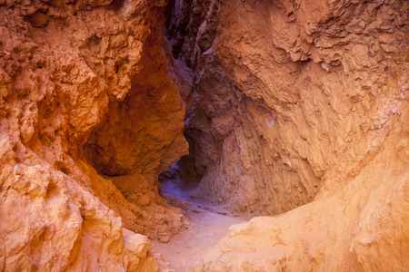 Close up of unique hoodoos at Bryce Canyon, Utahの写真素材
