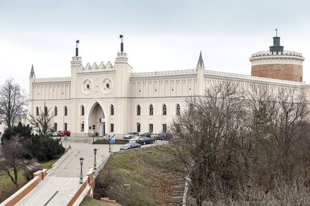 Lublin Castle is the most famous landmark in Laublin, Polandのeditorial素材