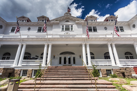 The Stanley Hotel, Estes Park, Colorado, USAのeditorial素材