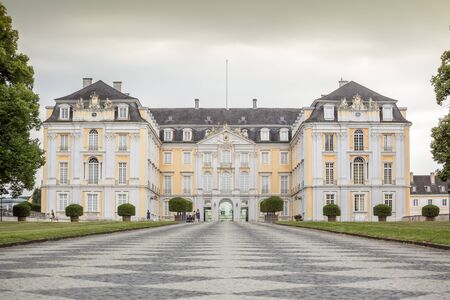 Augustusburg Palace in Bruhl represents one of the first examples of Rococo creations in Germany.のeditorial素材