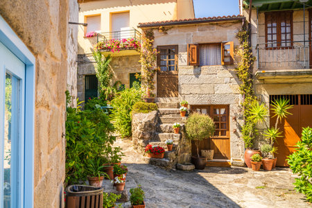 Beautiful old town Combarro, Spain