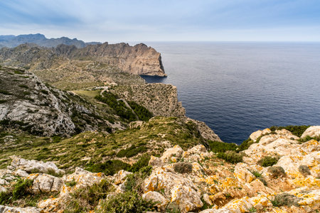 amazing landscape of Formentor, Mallorca in Spain, Europeの写真素材