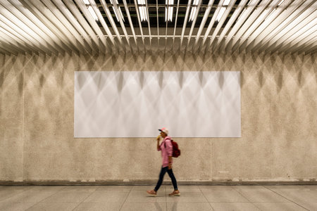 woman walking in the airport, Mallorca, Spain, Europeの写真素材