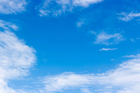 sky and cloud in morningの写真素材