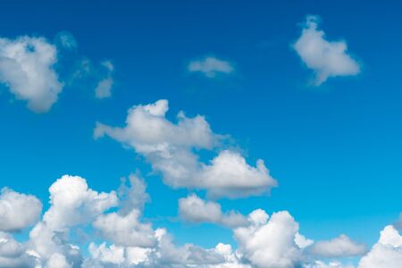 sky and Cloud in morningの写真素材