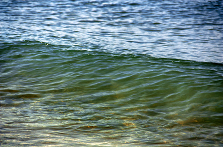 sea water in motion as a backgroundの写真素材