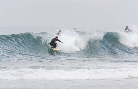 A man over 60 years old keeps his youth by doing extreme sports