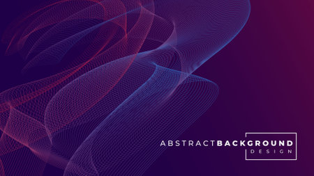 abstract wave blend background. modern background wallpaperのイラスト素材