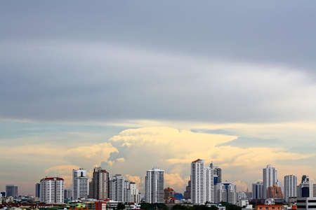Bangkok skyscrapersの写真素材