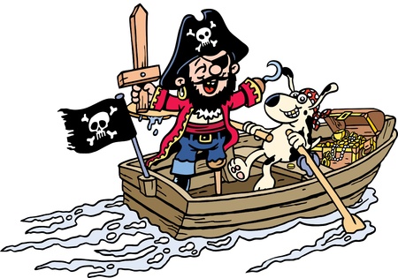 Pirate Dress Upのイラスト素材