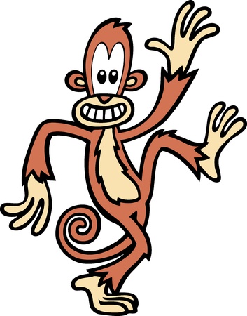 Monkeyのイラスト素材