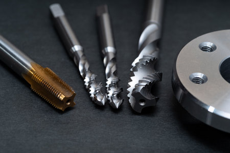 Thread cutting toolsの写真素材