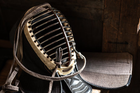 Old Kendo Armorの写真素材
