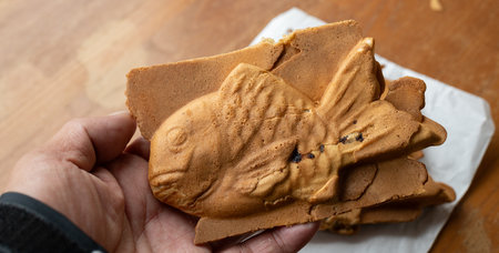 Tasty looking Taiyakiの写真素材