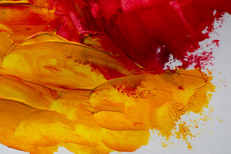 Colorful painted backgroundの写真素材