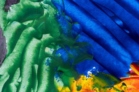 Colorful painted backgroundの写真素材