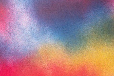 Colorful spray paint backgroundの写真素材