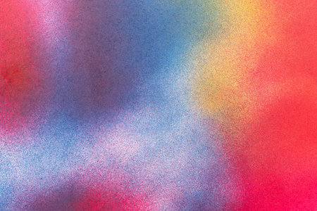 Colorful spray paint backgroundの写真素材