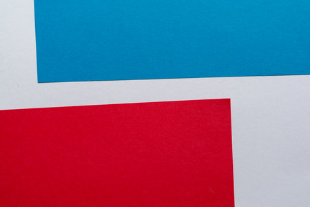 Red, blue and white background