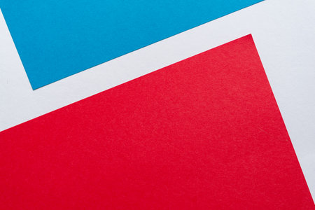 Red, blue and white backgroundの写真素材