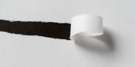 white paper with holesの写真素材