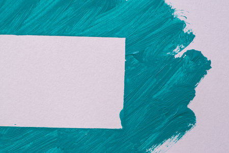 Green painted backgroundの写真素材