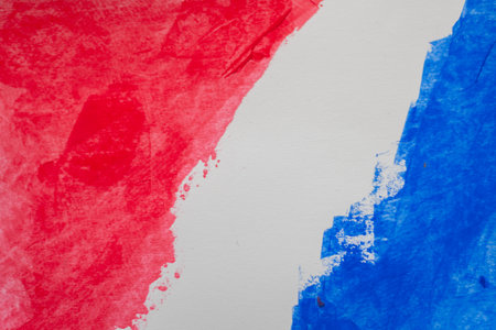 Blue and red backgroundの写真素材