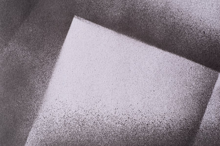 black spray paintの写真素材