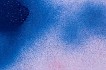 Blue spray paint backgroundの写真素材