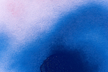 Blue spray paint backgroundの写真素材