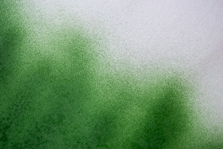 Green spray paint backgroundの写真素材