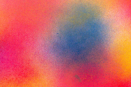 Colorful spray paint backgroundの写真素材